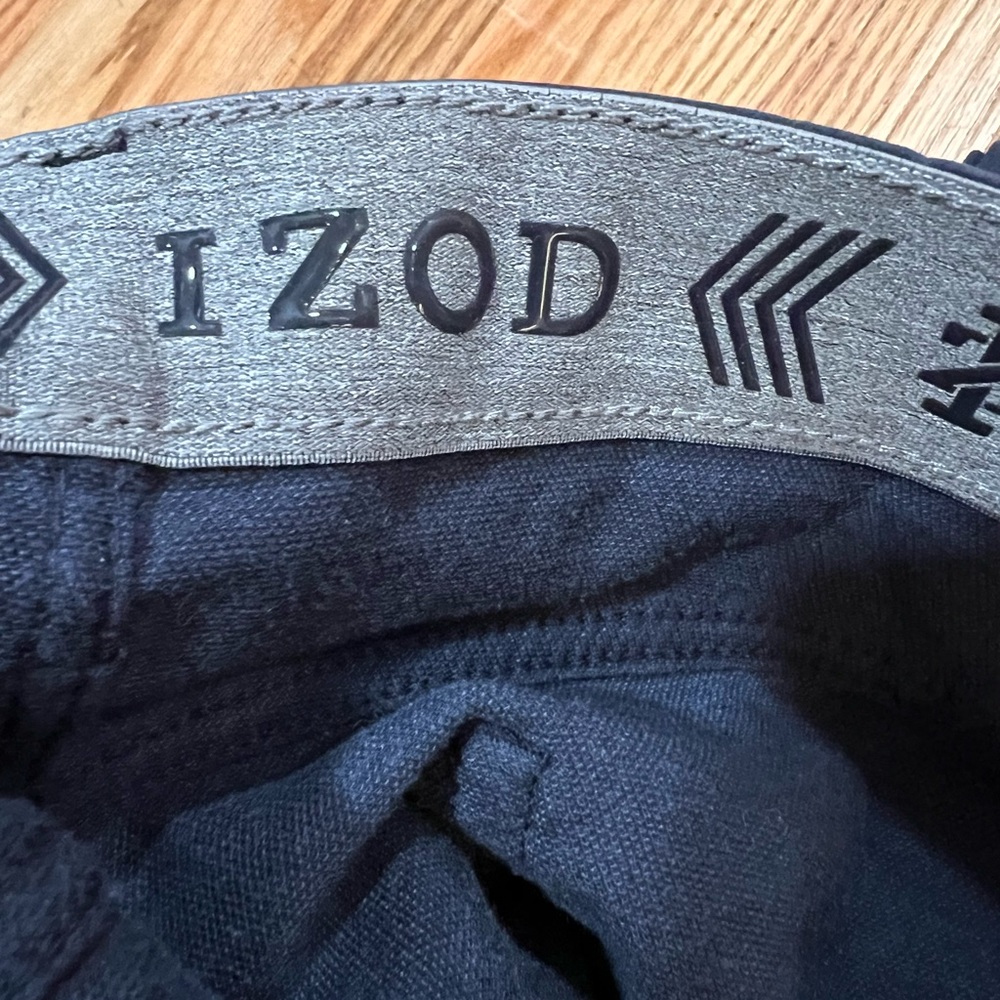 Izod Navy Blue Pant size Regular Fit 36x32 - Picture 7 of 7